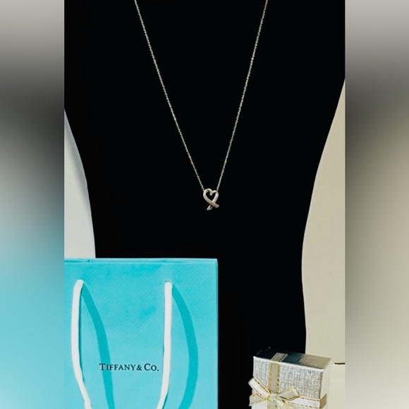 Tiffany & Co. Jewelry - 🔥FLASH SALE 🔥Elsa Peretti Small Open Heart Necklace Sterling Silver 925 ✨